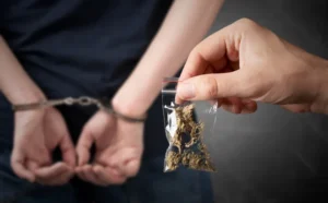 Juvenile caught with marijuana by police