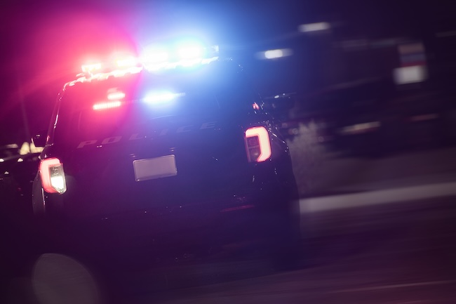 Texas driver being pulled over during traffic stop facing vehicle search question
